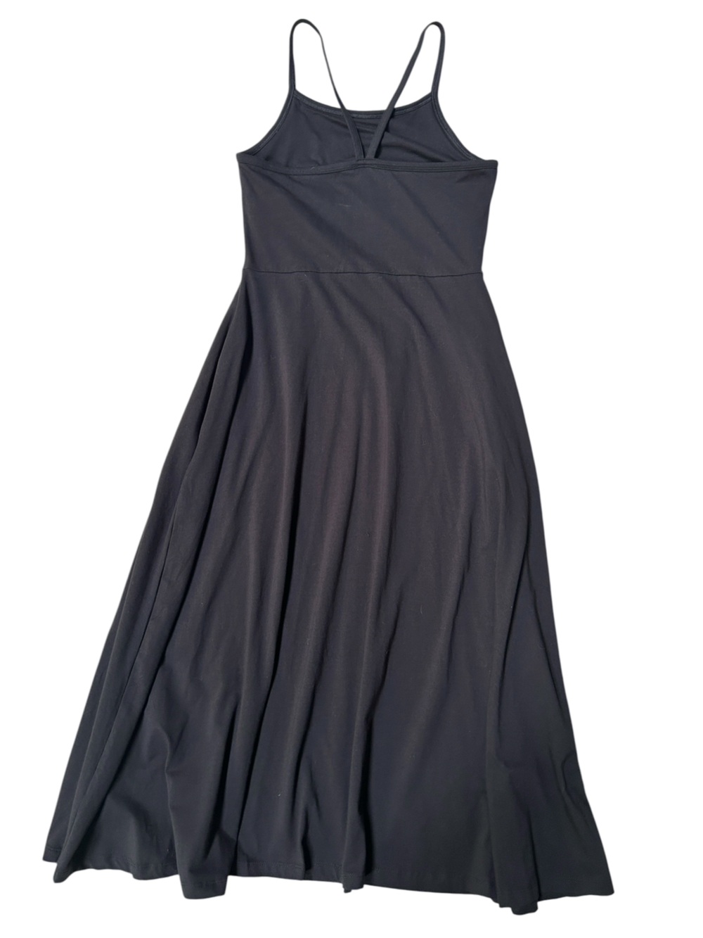 Pact Organic Cotton Fit & Flare Midi Dress
Black Midi Dress Spaghetti Straps S - Picture 4 of 7